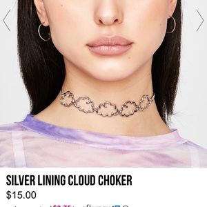 Brand new dolls kill cloud choker necklace